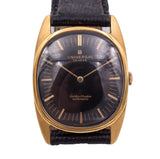 Orologio vintage Universal Geneve "GoldenShadow" automatico in oro 18k. Anni 50
