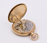 Orologio da tasca Admiralty in oro 9 k , primi del 900