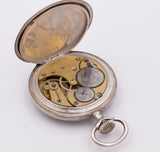 Omega pocket watch in silver, early 1900s