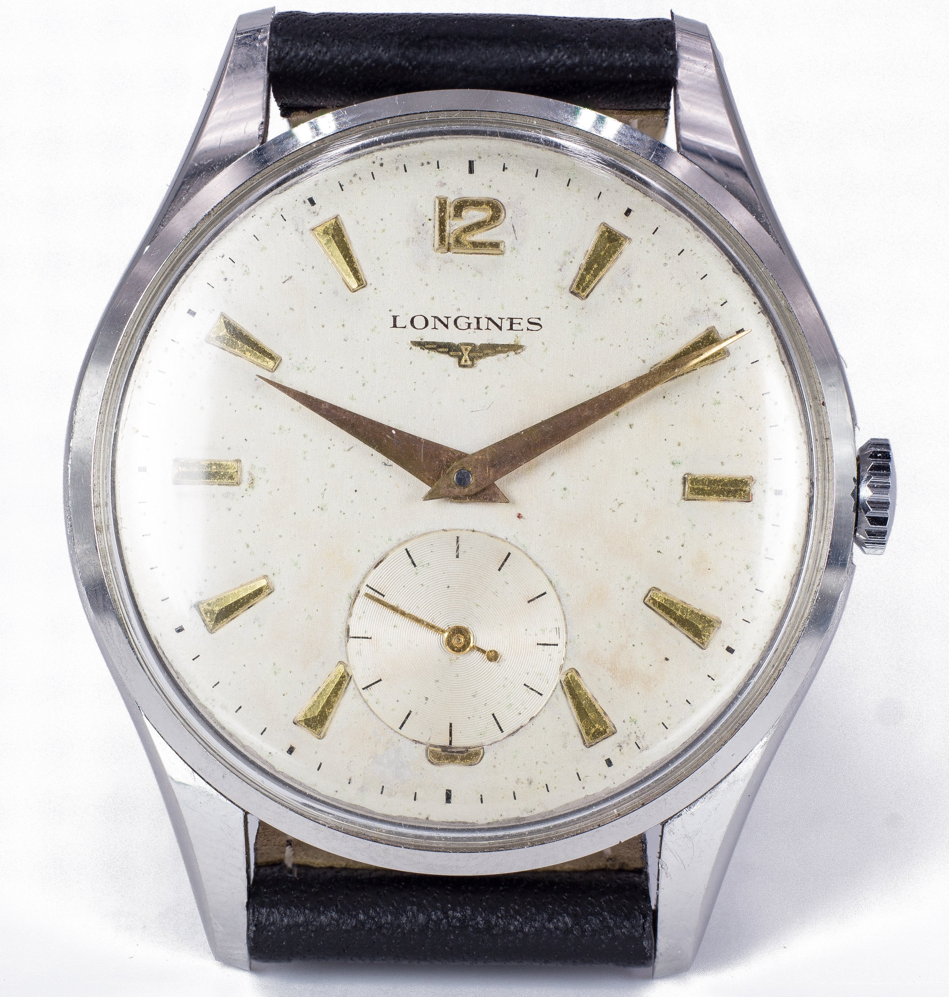 Orologio da polso Longines in acciaio , anni 60 – Antichità Galliera