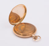Orologio da tasca in oro 14k savonette , 1920 circa