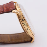 Cronografo vintage Revue in oro 18k , anni 50