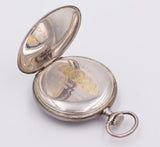 Omega pocket watch in silver, early 1900s