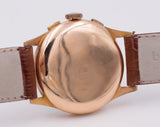 Cronografo vintage in oro Chronographe Suisse , anni 50
