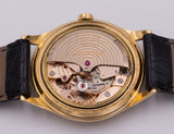 Orologio da polso vintage Eberhard in oro automatico, anni 50