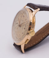 Cronografo vintage Revue in oro anni 50