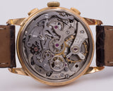 Cronografo vintage Revue in oro anni 50