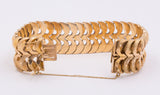 Bracciale vintage in oro 18k anni 50