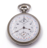 Vincit pocket chronograph in silver, early 1900s