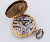 Orologio da tasca in oro 18 k fine 800