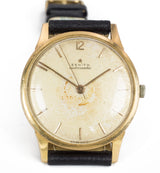 Orologio da polso vintage Zenith in oro automatico bumper, anni 50