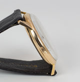 Orologio da polso vintage Zenith automatico bumper in oro 18k, anni 50