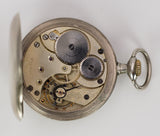 Orologio da tasca Omega in acciaio, primi del 900