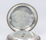 Orologio da tasca in argento a chiavetta , XIX secolo