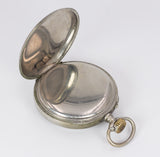 Orologio da tasca Longines Ferrovie dello Stato FS in acciaio, fine '800