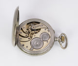 Orologio da tasca Longines Ferrovie dello Stato FS in acciaio, fine '800