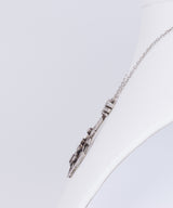 Collier liberty in oro e argento con rosette di diamante, anni 20 - Antichità Galliera