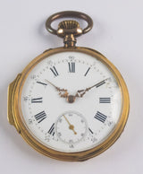 Orologio da tasca in oro , fine '800 - Antichità Galliera