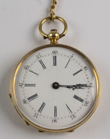 Monachina in oro con miniatura , fine '800 - Antichità Galliera