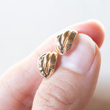 Orecchini vintage in oro 18K, anni ‘60/‘70