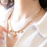 Collana vintage in oro 18K, anni ‘50