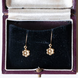 Orecchini pendenti vintage in oro 18K, anni ‘60