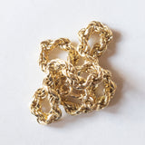 Bracciale morbido torchon vintage in oro 18K