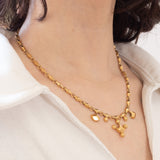 Collana vintage in oro 18K, anni ‘50