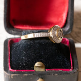 Anello vintage in oro 18K con diamanti (0.35ctw ca.), anni ‘70