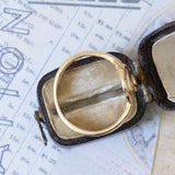 Anello vintage in oro 8K con delfino, anni ‘80