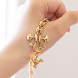 Collana vintage in oro 18K, anni ‘50