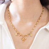 Collana vintage in oro 18K, anni ‘50