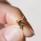 Braccialetto vintage in oro 18K con delfini, anni ‘80/‘90