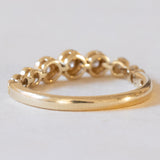 Anello vintage in oro 14K con diamanti (0.20ctw ca.), anni ‘70