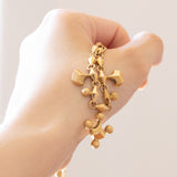 Collana vintage in oro 18K, anni ‘50