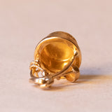 Ciondolo vintage a forma di pozzo in oro 18K