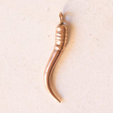 Cornetto vintage in oro rosso 14K