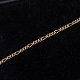 Collana vintage in oro 8K con cromodiopsidi e diamanti, anni ‘80