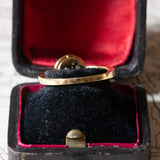 Anello vintage in oro 18K con diamanti (0.35ctw ca.), anni ‘70