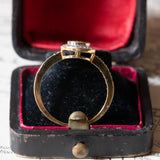 Anello vintage in oro 18K con diamanti (0.35ctw ca.), anni ‘70