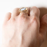 đ¤ Anello vintage in oro 18K con cammeo su onice, anni â80