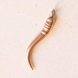Cornetto vintage in oro rosso 14K