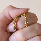 Soft vintage 8K gold bracelet, 1960s