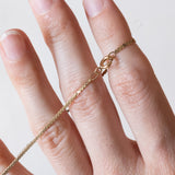 Braccialetto vintage in oro 14K con diamanti (0.12ctw ca.), anni ‘60/‘70