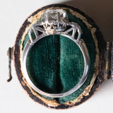 Anello antico in platino con diamanti (0.66ct ca.), anni ‘30