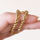 Soft vintage 8K gold bracelet, 1960s