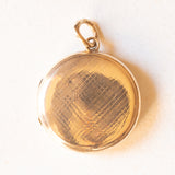 Vintage 9K Yellow Gold Plated Metal Photo Frame Charm, 50s/60s