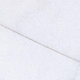 Collana vintage in platino con diamanti (0.15ctw), anni ‘90/anni ‘2000