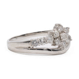 Anello vintage in platino con diamanti (0,50ctw)