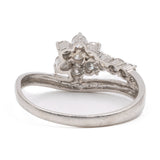 Anello vintage in platino con diamanti (0,50ctw)